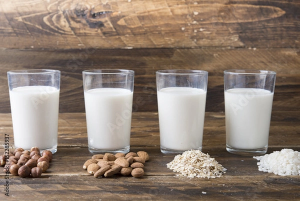 Fototapeta Vegan milk