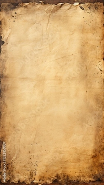 Fototapeta empty old paper background, copy space for text.