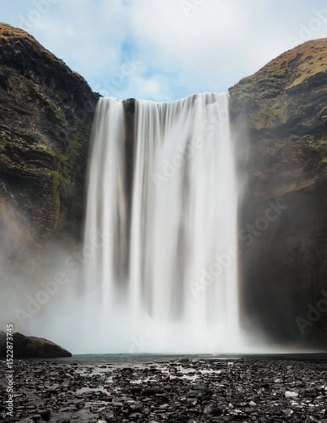 Obraz waterfall in iceland