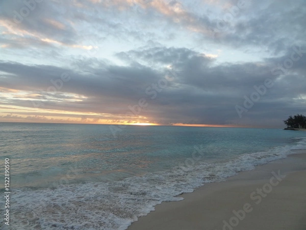 Obraz sunset on the beach