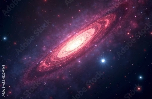 Fototapeta space galaxy milky way science background