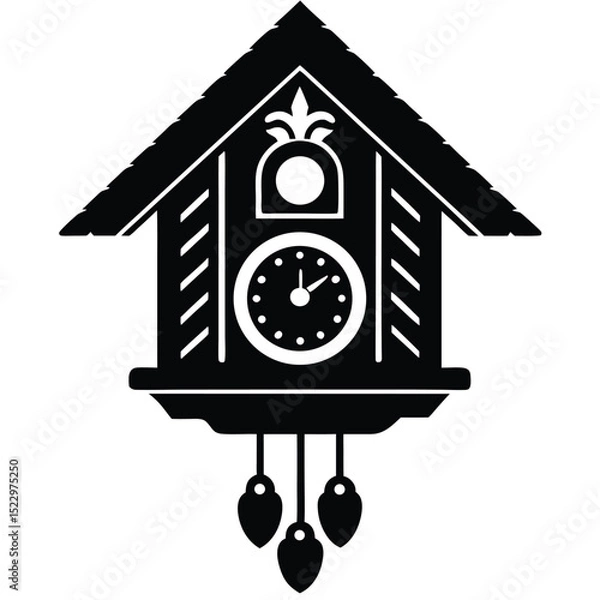 Obraz cuckoo  clock vecctor