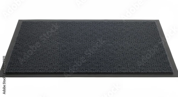 Obraz Dark gray rectangular doormat