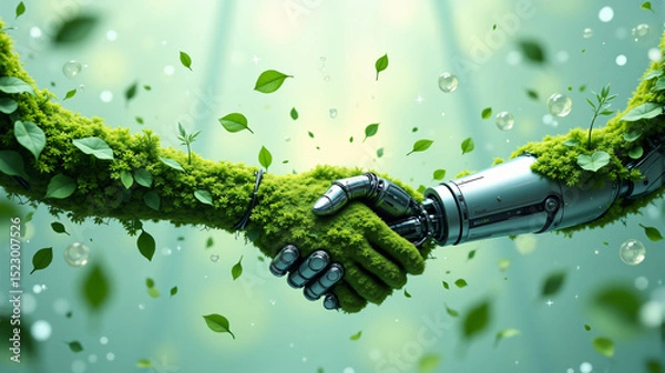 Fototapeta Robotics and Environmental Innovation
