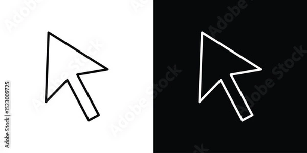Fototapeta Mouse icon Graphic vector set for ui design