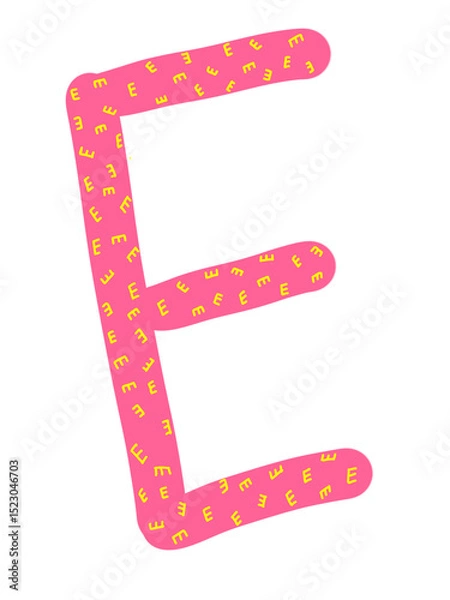 Obraz alphabet letter a
