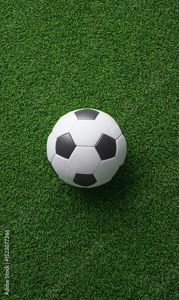 Obraz soccer ball, AI generated