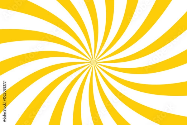 Fototapeta Abstract summer background. Retro sun design. Vector illustration