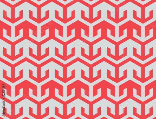 Fototapeta Abstract Geometric seamless pattern with Arrows -vector eps8