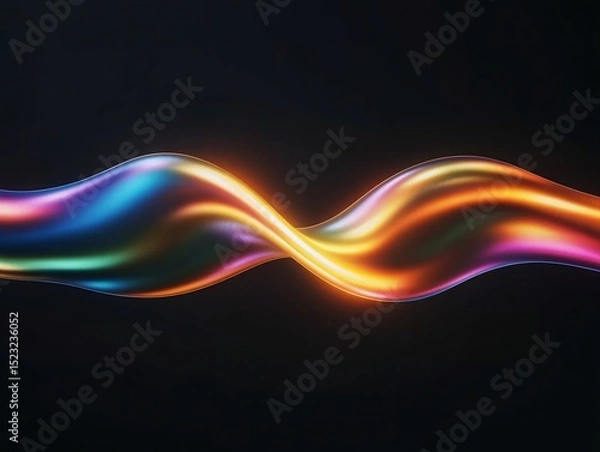Fototapeta Communication Between Nerve Cells via Signaling Particles