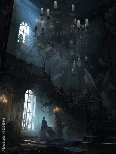 Fototapeta Haunted mansion