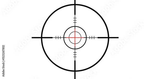 Obraz Crosshair Scope Sight Targeting Icon