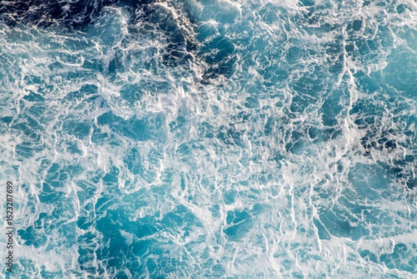 Obraz blue water background