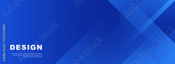 Fototapeta Banner background, blue gradations, slash shape, abstract frame background, trendy.Vector illustration.