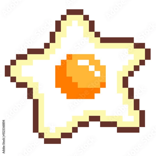 Obraz Pixel Star Egg 