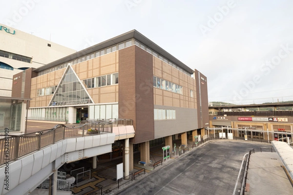 Fototapeta ［山口県下関市］下関駅前