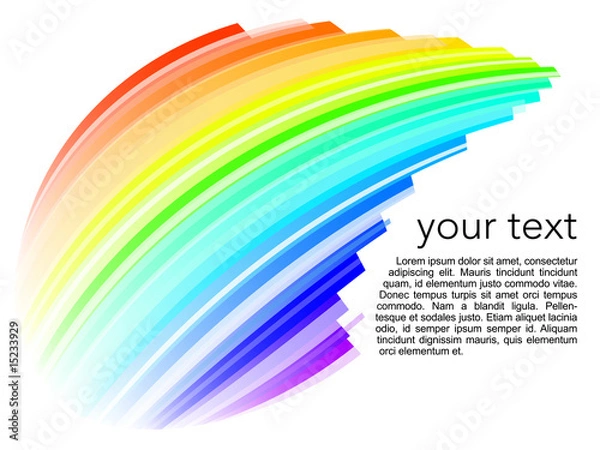 Obraz rainbow background