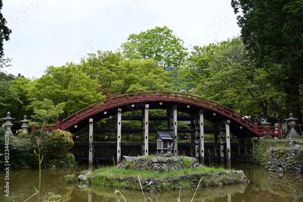 Fototapeta 丹生都比売神社の参道
