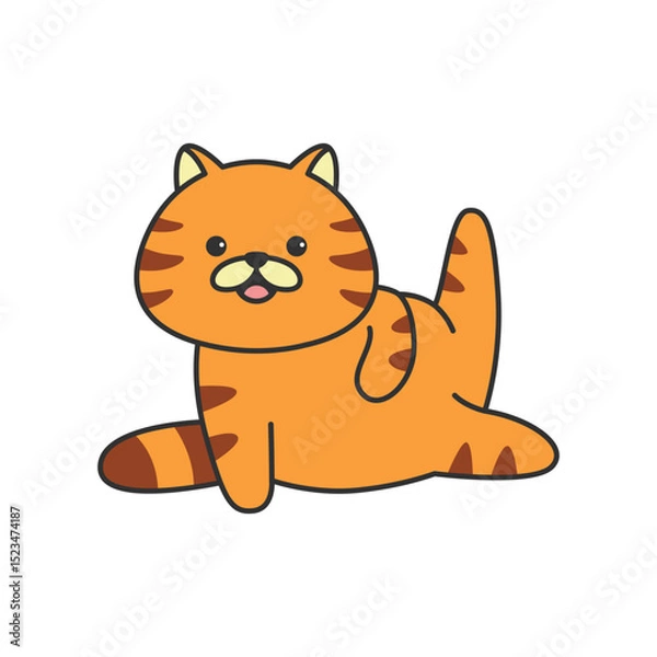 Obraz Cute Garfield cat