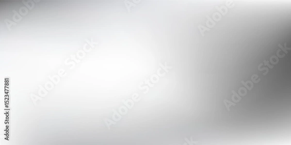 Fototapeta Abstract silver foil mesh background with metal mirror texture. Chrome gradient surface design abstract