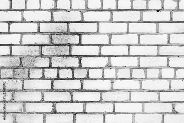 Obraz Brick texture with scratches and cracks