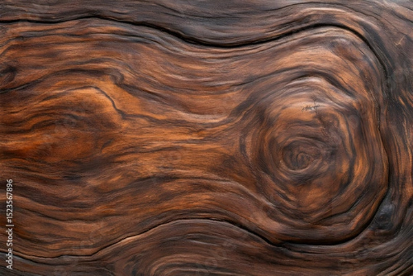 Obraz Dark Wood Grain Texture Background Image
