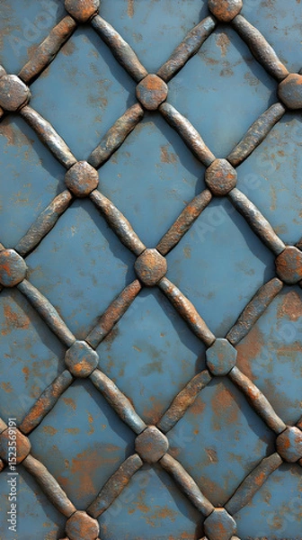 Obraz Rustic Metal Texture Background Illustration