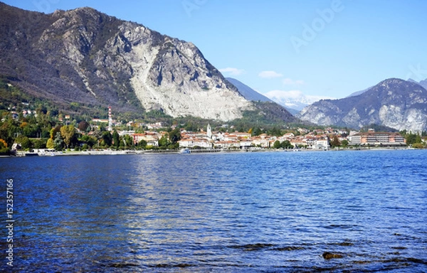 Fototapeta Scenic view of Lake Maggiore, Italy, Euope
