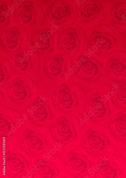 Obraz Rose flower style background design