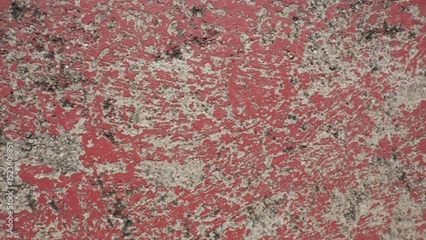 Fototapeta Abstract background with grunge texture in red and cement floor.