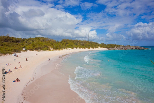 Obraz Horseshoe Bay beach of Bermuda