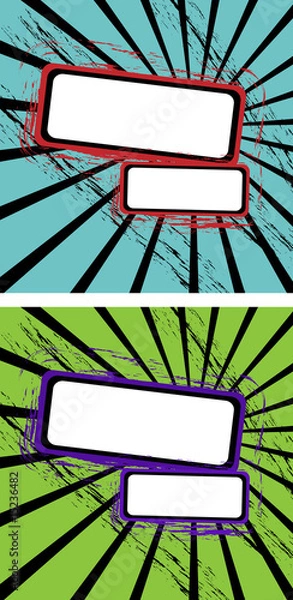 Obraz vector sunburst