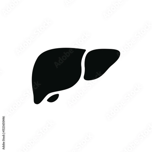 Obraz liver icon 