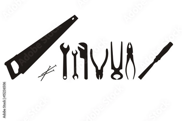Fototapeta tools