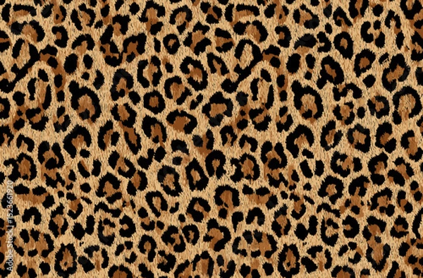 Obraz Seamless Leopard Print Pattern Vector Design for Fashion & Textiles