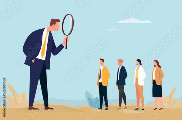 Fototapeta Finding the Perfect Candidate A Guide to Effective Candidate Selection