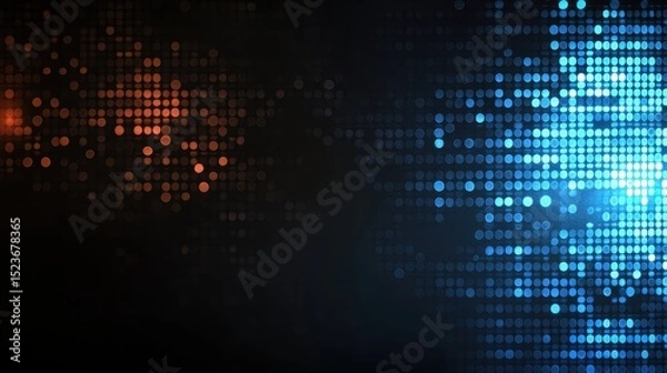 Obraz Clean and Professional Background with Subtle Dots and Gradients