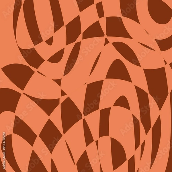 Obraz Abstract colorful geometric pattern wallpaper background.