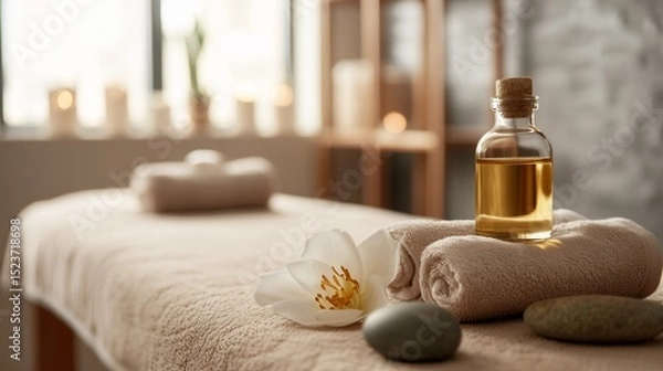 Obraz アロマセラピーの施術台