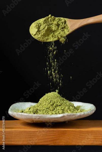 Obraz matcha powder