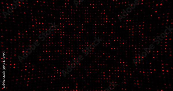 Fototapeta Red color High-Quality Stock Video of Dots Background | Abstract Dots Pattern, Modern Visuals, and Dynamic Motion Graphics | Perfect for Creative Projects, Web Design, and Video Production | 4K