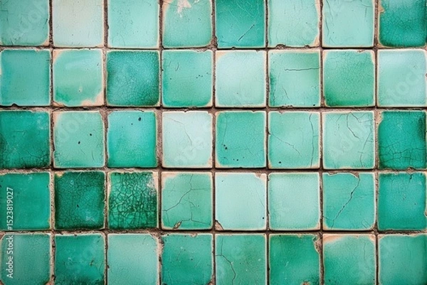 Obraz Tranquil blue pool water. AI.