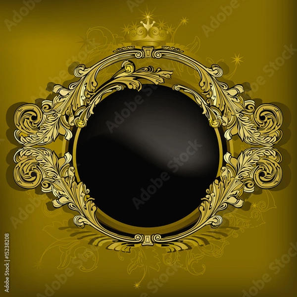 Fototapeta medallion