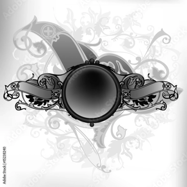 Fototapeta medallion