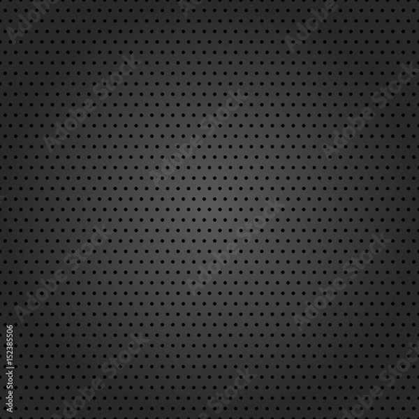 Fototapeta Seamless geometric pattern. Modern ornament with dark dotted elements