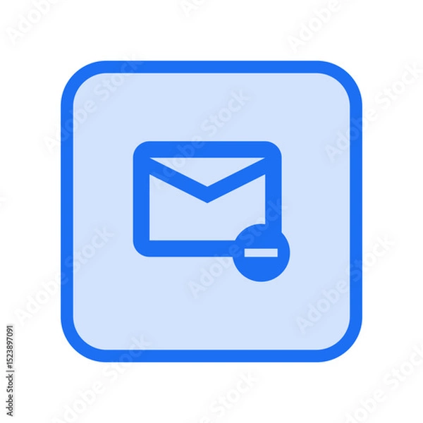 Fototapeta Unsubscribe Outlined