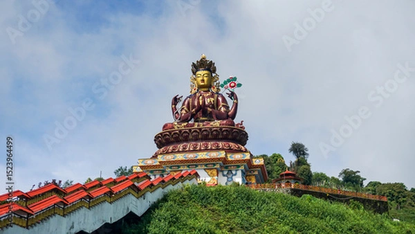 Obraz Chenrezig Statue, Pelling, Sikkim India