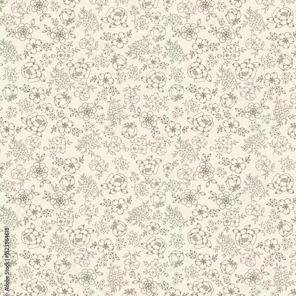 Obraz Charming Assortment of Hand - drawn Decor Patterns