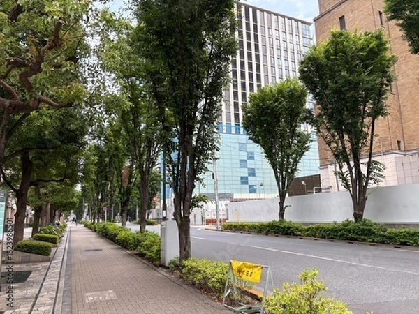 Fototapeta 神田錦町の景色
