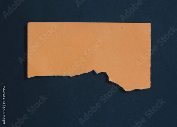 Fototapeta pieces of torn paper texture background, copy space for your text.